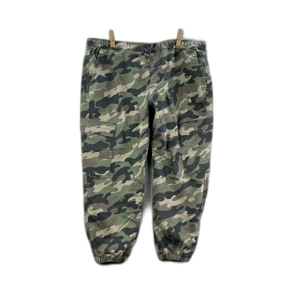 No Boundaries Cargo Pants Women 2XL Camouflage Tapered Leg Hunting Camping Skate